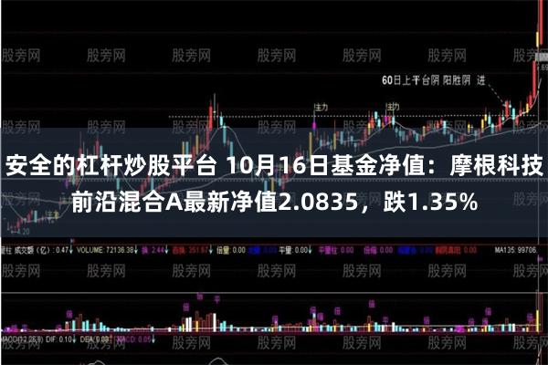 安全的杠杆炒股平台 10月16日基金净值：摩根科技前沿混合A最新净值2.0835，跌1.35%